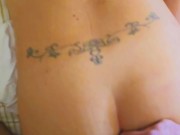 Letting my step son dp me but told him not to cum in me 13/16