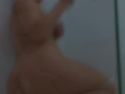 I fucked my little ass in the shower without my husband seeing 9/16