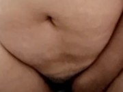 Hot video call with hairy young pussy gets hot when she sees my hard cock - Screenshot 13 of 16 - Eating Pussy