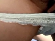 Hot video call with hairy young pussy gets hot when she sees my hard cock - Screenshot 3 of 16 - Eating Pussy