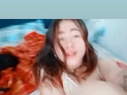 I wake up excited and touch myself