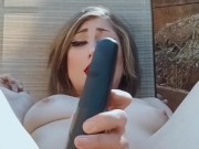 Public Outdoor Masturbation Squirt Shy_College_Girl 12/16