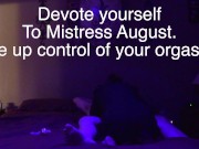 Locktober Chastity Decision - Chastity Slave Given 3 months for some play time 15/16