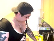 Getting wet and creamy 1/16