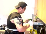 Getting wet and creamy 3/16