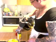 Getting wet and creamy 5/16