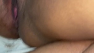 Tasty Dominican cock fucked me and cum in my pussy and then I swallowed it