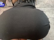 My stepsister in a sexy dress dreams of having sex with cancer. Cum drips down her big ass 4/16