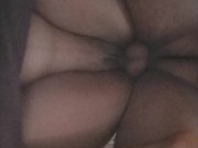 Pov primer plano en cuatro de perrito 16/16