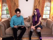 Professor Logan Xander Teaches Failing Student Valerica Steele a Squirting Lesson 3/16