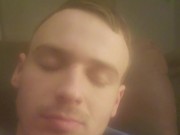 Man On Couch Hopes and Dreams Of A Sloppy Blowjob In The Morning 16/16