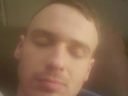 Man On Couch Hopes and Dreams Of A Sloppy Blowjob In The Morning