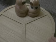 Romantic Sloths Begin To Spin Roughly On The Tight Space Of A Lazy Susan 1/16