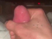 jerking off and cum 6/16