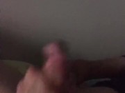 playing with my big cock 7/16