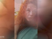 REDHEAD BABE wants to make a SEXTAPE for her cuck boyfriend - Sinatra Monroe 16/16