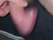 Applying some sensitive oil on my hairyman hole and playing full face video on my OF billabongbigboy 16/16