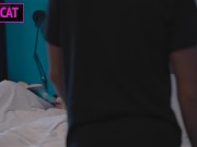 Step mom helps to cum step son with rides on dick and moans in missionary before eats cum from ass 1/16