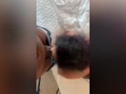 Curvy latina wife sucks and fucks bbc at hotel with facial while hubby is working 1/16