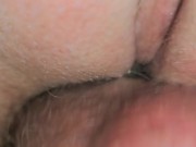 His big balls slapping against my clit while pounding me makes me squirt everywhere 11/16