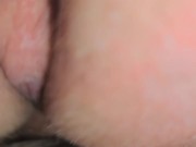 His big balls slapping against my clit while pounding me makes me squirt everywhere 15/16