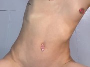 Cam vs HUGE double dildo 16/16