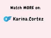 Rubbing my pussy on my boyfriend's desk chair