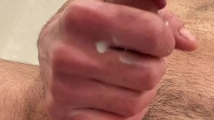 Trying to fuck quietly in bathroom