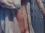 Tiny beauty taking shower 10/16