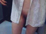 Tiny beauty taking shower 13/16