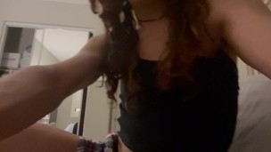 Playing with my fem cock