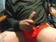 I sure look good in red and don't y'all love my socks lol but look at my cock umm even better  huh 9/16