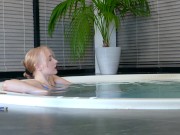 Wow! Your Dick is too Huge! Can you Fuck my Mouth? An adult Man fucks a Youthful Blonde! 1/16