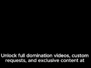 The Queen’s Command: Chastity Slave Worships on All Fours 13/16