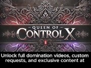 The Queen’s Command: Chastity Slave Worships on All Fours 15/16