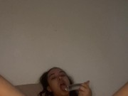 Teenager playing with her pussy 12/16