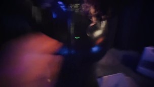 This blowjob slut wants to showoff her new catsuit, teasing with her big boobs