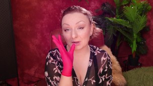 ASMR with medical gloves: I am your BOSS.