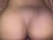 STEP SIS BUBBLE BUTT BOUNCING ON MY COCK (Full Length OF video) 10/16