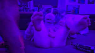 this thick bunny bitch gets fisted by his girlfriend
