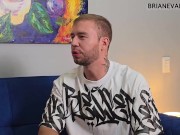 Mariana Martix gives a hot interview with her big tits and ebony ass to Brian Evansx 5/16