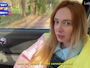 Tried to rob a stranger girl in the woods, but she sucked all the robber's sperm 2/16