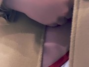 Risky Play with My Pussy Leads to a Squirt in the Mall Bathroom 5/16