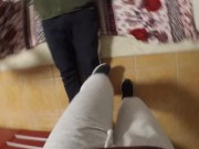 Using my slave as a doormat 1/16