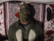 Using my slave as a doormat 12/16