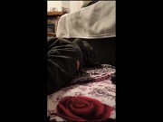 Using my slave as a doormat 13/16