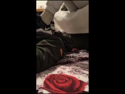 Using my slave as a doormat 6/16