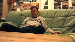 Jerking for you (72) with one testicle