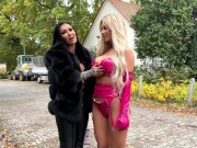 Outside with my bitch Ema Karter preview (Full video on UVIU) 1/16