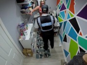 Big tit Milf caught shop lifting 9/16